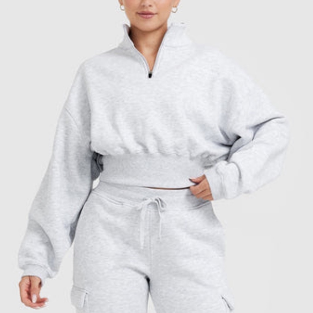 Oner Active All Day Est 2020 Crop 1/4 Zip Sweatshirt